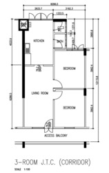 Blk 185 Boon Lay Vista (Jurong West), HDB 3 Rooms #598771541